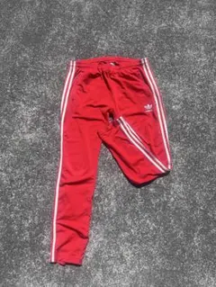 90s adidas track pants 赤