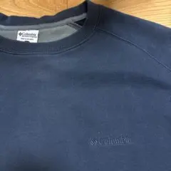 00s Columbia ヴィンテージスウェット　古着　フェード　先染めブラックのサムネイル