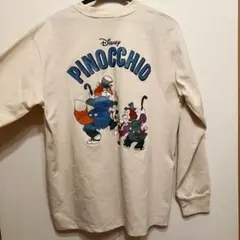 ロンT 長袖 M ファウルフェロー ギデオン タキヒヨー ディズニー ピノキオ