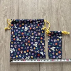 101匹わんちゃん 巾着袋 2点セットのサムネイル