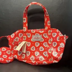 新品タグ付き　Cath Kidston ハンドバッグ　　花柄　ポーチ