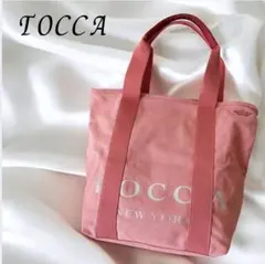 【TOCCA】美品 トートバッグ A4サイズ対応 ピンクのサムネイル