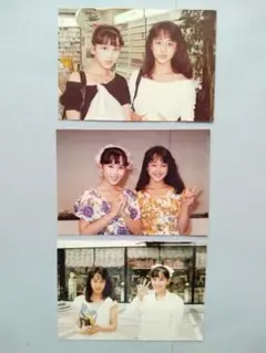 【9月値引き中】1980年代アイドル ウインク ３枚セット