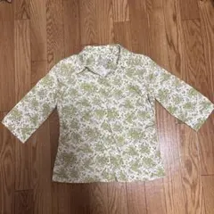 J.Crew 花柄 五分丈シャツ レディース