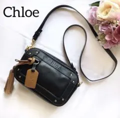 ✨人気✨Chloe クロエ　エデン　レザー　ブラック　ショルダーバッグのサムネイル