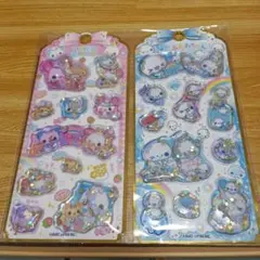 あわわちゃん・ハッピーマーチウォーターシール2枚セット