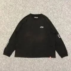 ManhattanPortage Tシャツ ロングスリーブ ブラック 綿 XL