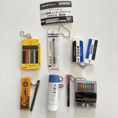 トンボ鉛筆 ミニチュアチャーム　コンプ　まとめ売り　ガチャ　カプセルトイ