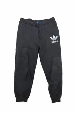 adidas ブラック スウェットパンツ L