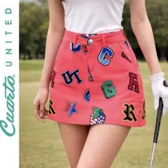 CUARTO UNITED クアルトユナイテッド ストレッチスカート 総柄 Mのサムネイル