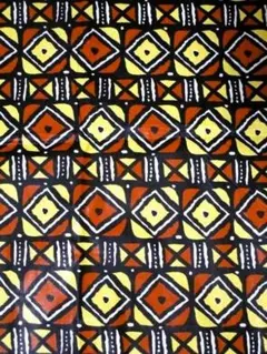 送料込み①Ｈアフリカンプリント＊パーニュ＊キテンゲ＊アフリカンバティック