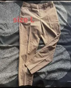 UNIQLOチェックアンクルパンツ