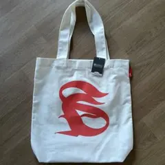 *新品未使用*ROOTOTE*トートバッグ*ホワイト*レッド*