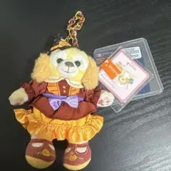 香港ディズニー　クッキーアン　2025 ハロウィン　ぬいぐるみ　キーチェー