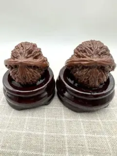 ☆新品入荷☆ 老樹王文玩核桃（ぶんがんくるみ）の逸品、霸王龙の手球