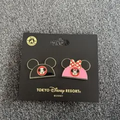 東京ディズニーリゾート ミッキー・ミニー ピンバッジ 2個セット