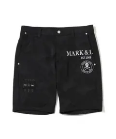 MARK&LONA ゴルフ ハーフパンツ ブラック サイズ50 - メルカリ