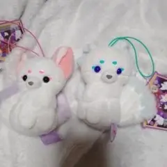 ちょコンと九尾さま 狛狐 TMC くずきり せっか マスコット ぬいぐるみ2種