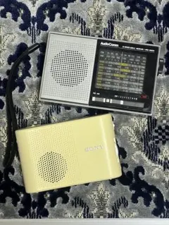 【2点セット】①SONY ICF-51/②オーム電機RAD-S520N【ラジオ】のサムネイル