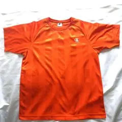 Champion チャンピオン Tシャツ オレンジ M吸汗速乾