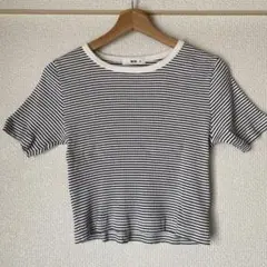 WEGO ストライプ 半袖Tシャツ M
