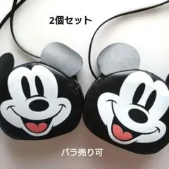 ミッキーマウス ショルダーバッグ 2個セットミッキーポシェットのサムネイル