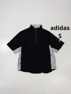 adidas ハーフジップ半袖プルオーバー ヴィンテージ古着