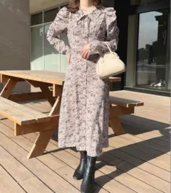 apres jour 花柄コルセットワンピース　zozotown限定