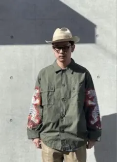 牛*♡様 （値下可）ワコマリアTIM LEHI ARMY SHIRTティム・リー