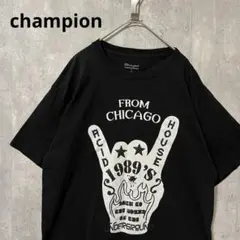 champion ロック　グラフィック　プリント　派手　ヴィンテージ　Tシャツ