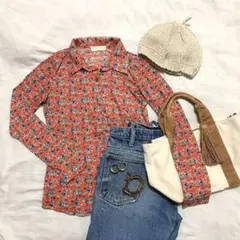 アナップミンピ♡レトロ柄シャツのサムネイル