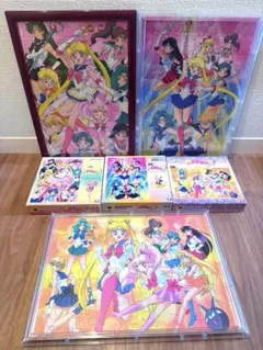 額付き】セーラームーン 1000ピース ジグソーパズル 完成品 エンスカイ 