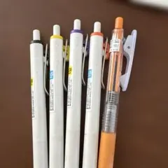 uni クリップ式ボールペン 4色セット