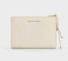 CHARLES & KEITH Everleigh エベルレイ ウォレット 白