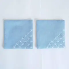 刺し子コースター2枚セット