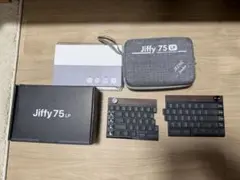 Jezail Funder Jiffy 75 LP 左右分離型キーボード