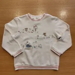 Lemonade 刺繍 トレーナー ホワイト