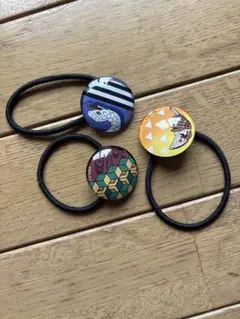 鬼滅の刃　ヘアゴム　3個セット