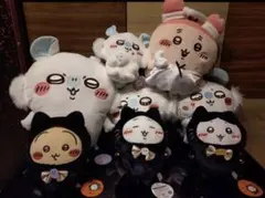 値下げ　新品　ちいかわ　ぬいぐるみ　セット　まとめ売り　黒猫