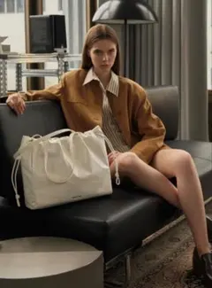 CHARLES&KEITH トートバッグ ホワイト