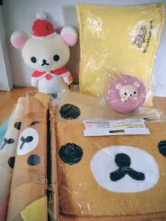 リラックマグッズまとめ売り 希少品リラックマット他ぬいぐるみ