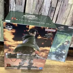 一番くじ　進撃の巨人　B賞リヴァイ＆D賞ビッグアクリルスタンド リヴァイ