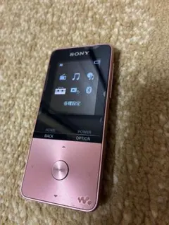 SONY WALKMAN NW-S313K ピンク 本体 スピーカー 元箱つき - メルカリ