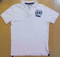 Abercrombie&Fitch ピンク ポロシャツ M (ボーイズXL)のサムネイル