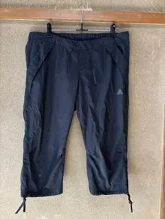 adidas climalite ブラック クロップドパンツ