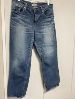 ドミンゴ　D.M.G. ダメージ加工　ストレートデニム