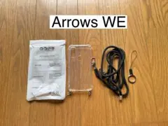 Arrows WE クリアケース ストラップ付き