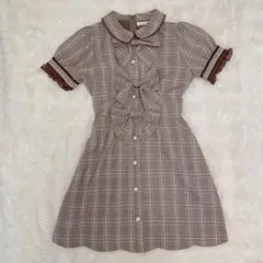 LIZ LISA チェック柄 半袖ワンピース♡♡のサムネイル