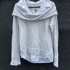 90s 2000年代　古着　パーカーシャツ