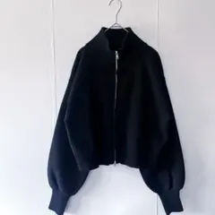 ダブルジップカーディガン